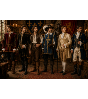 Vêtements Hommes du XVe au XVIIIe siècle