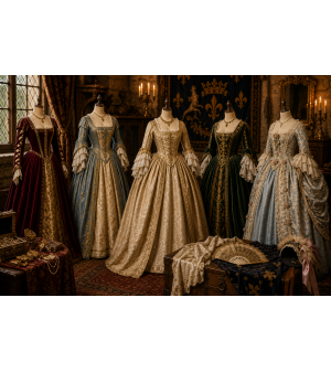 Vêtements Femmes du XVe au XVIIIe siècle
