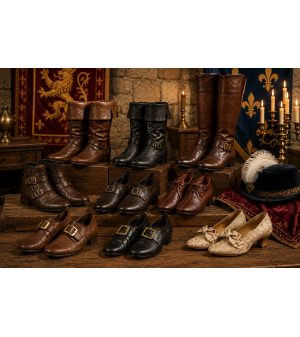 Chaussures du XVe au XVIIIe siècle | Bottes et souliers historiques