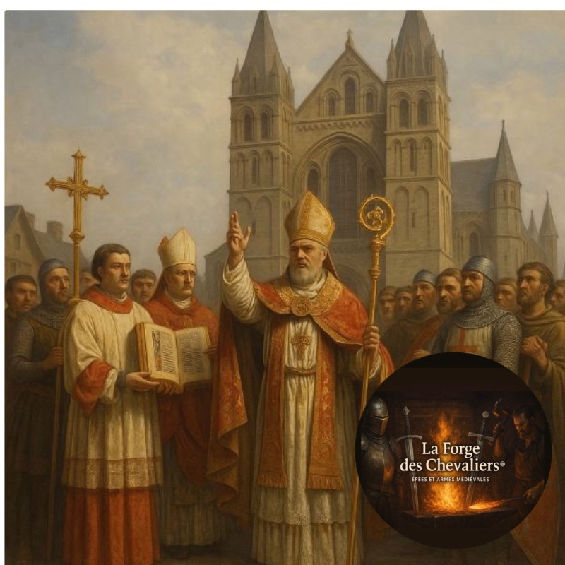 Histoire de France au Moyen-Âge : le 14 juillet 1077 dédicace cathedrale de Bayeux