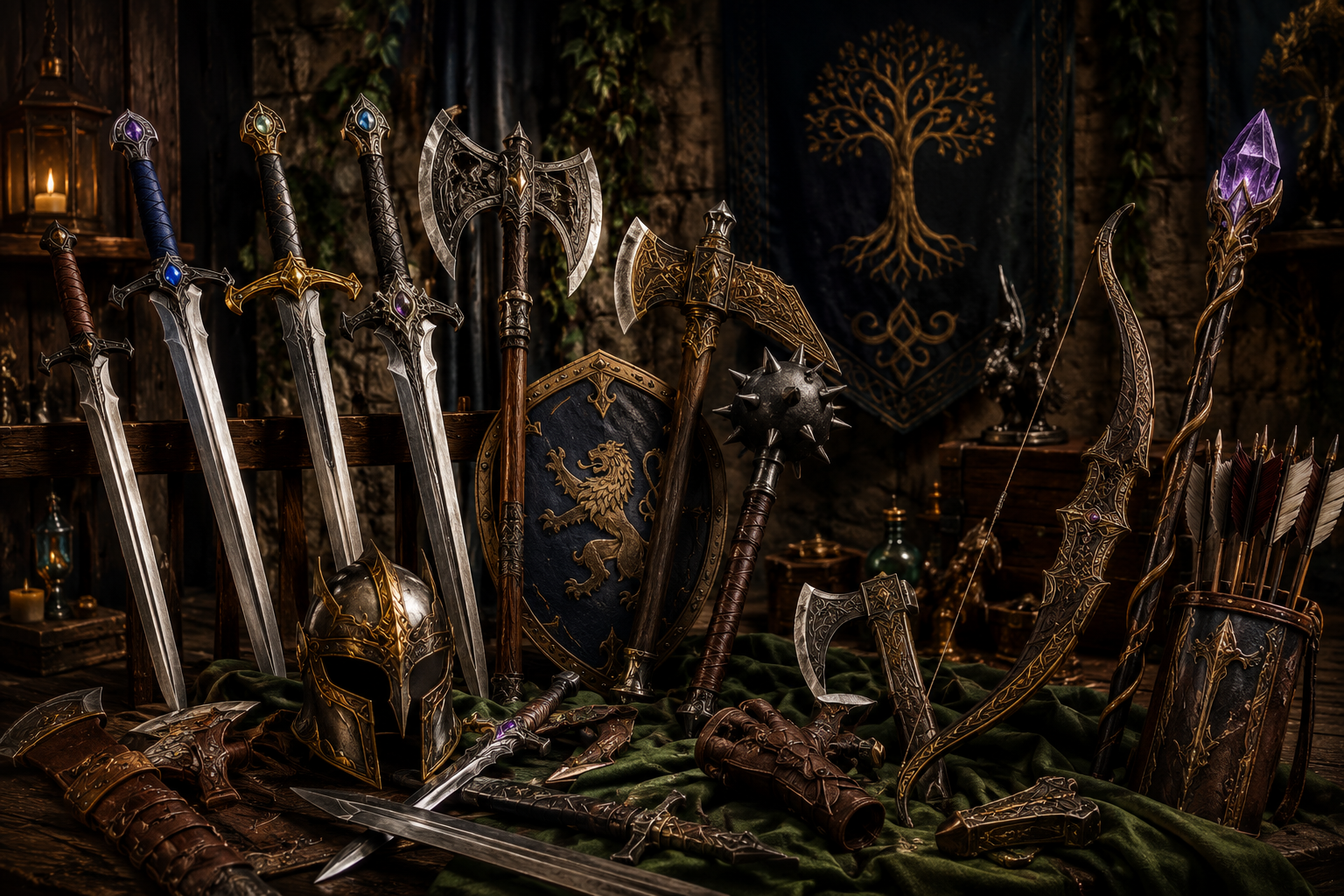 Univers Armes Fantasy