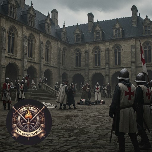 La Saga des Templiers : Partie 8 : La Chute des Templiers Le Vendredi 13 Octobre 1307