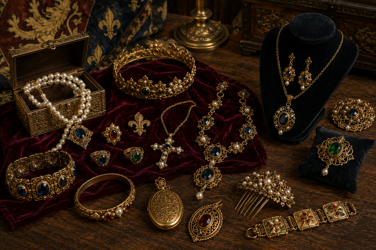 Bijoux du XVe au XVIIIe siècle