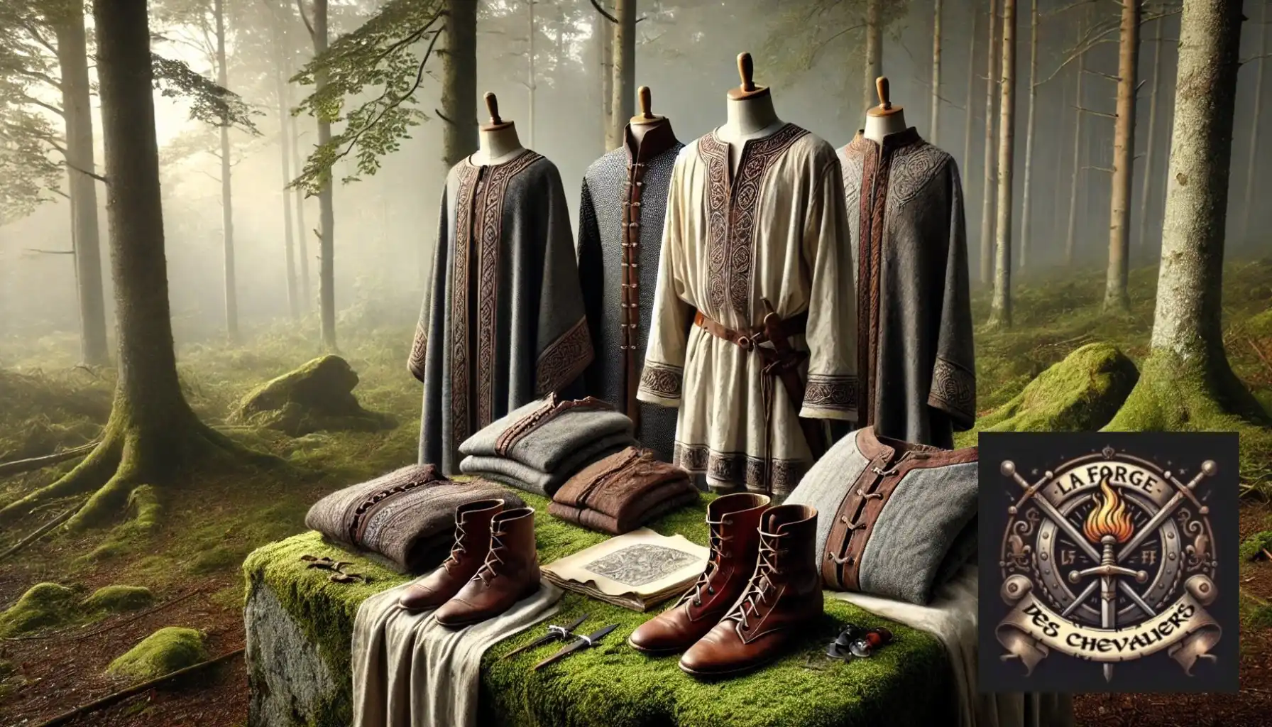 Vetements homme moyen age - la forge des chevaliers