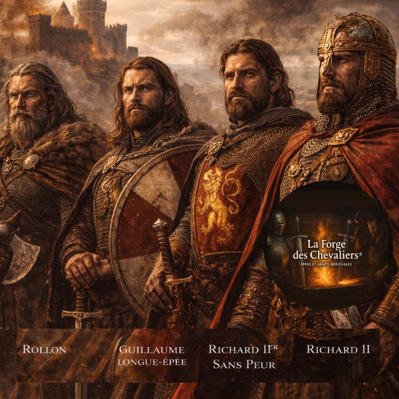 La descendance directe de Rollon