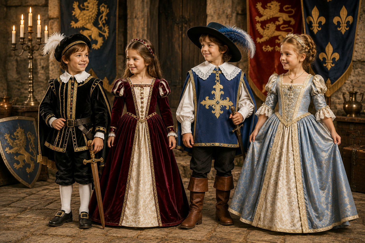 Vêtements Enfants du XVe au XVIIIe siècle