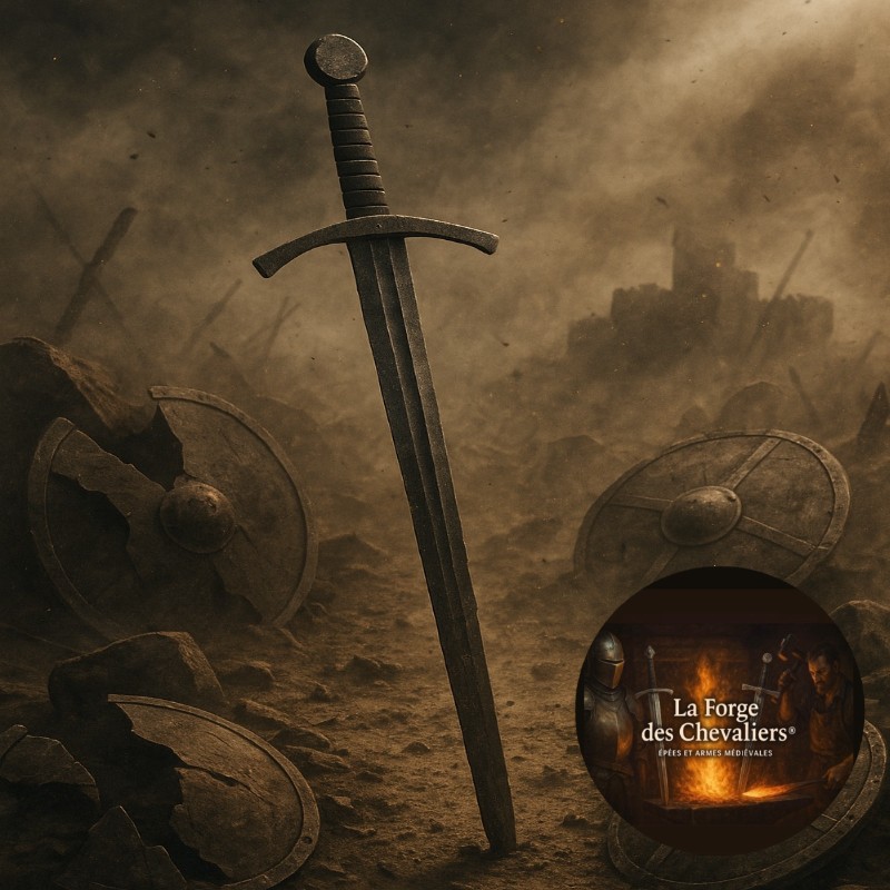 Epée vénérable Chevalier Croisé d'Arc