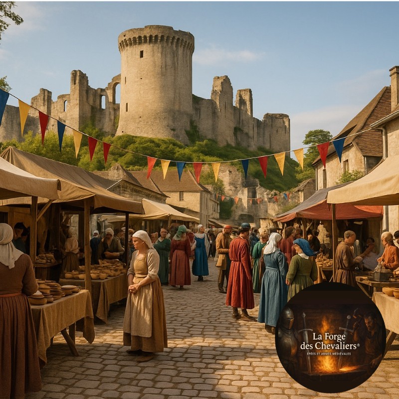 Fête médiévale de Coucy-le-Château-Auffrique.
