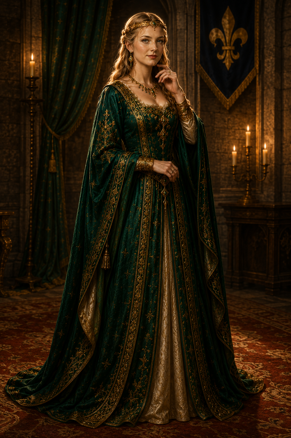 Dame Isabelle, Gardienne des XVIe, XVIIe et XVIIIe siècles à La Forge des Chevaliers