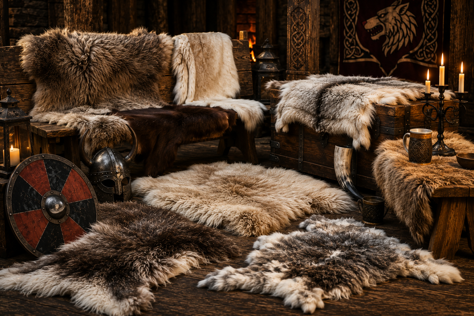 Univers des Peaux de Bêtes Vikings