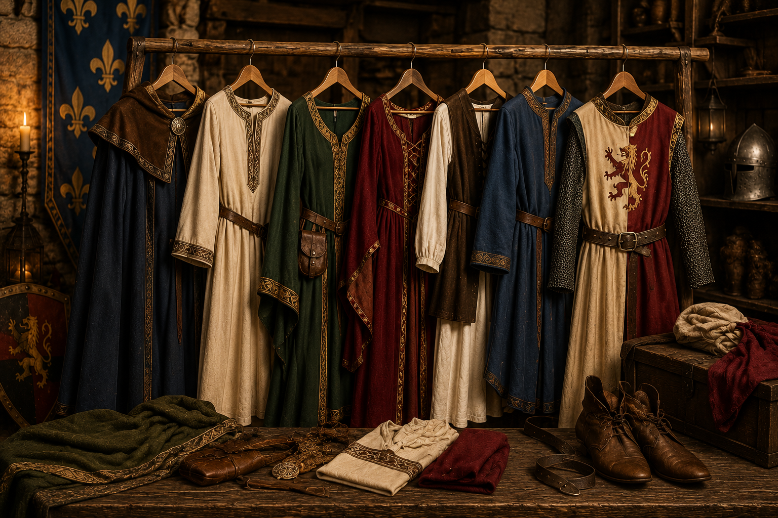 Vêtements du Moyen Âge