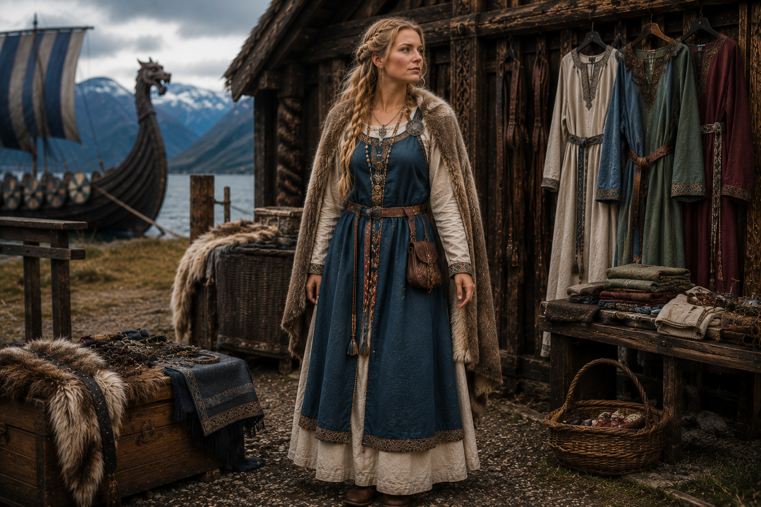 Univers des Vêtements Vikings Femme