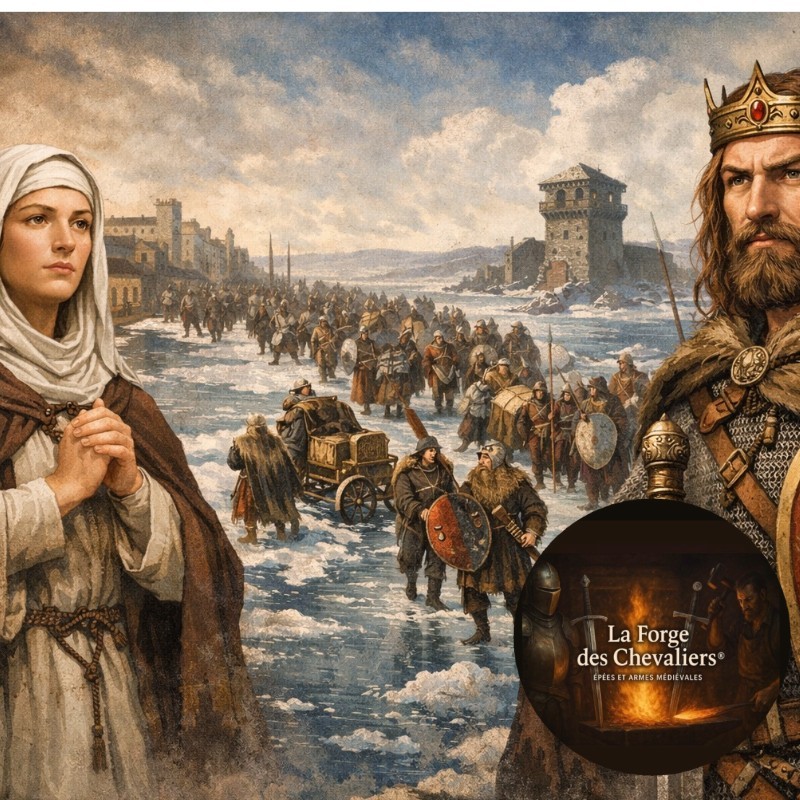 Passage du Rhin, sainte Geneviève et Mérovée - entre histoire, traditions et interprétations