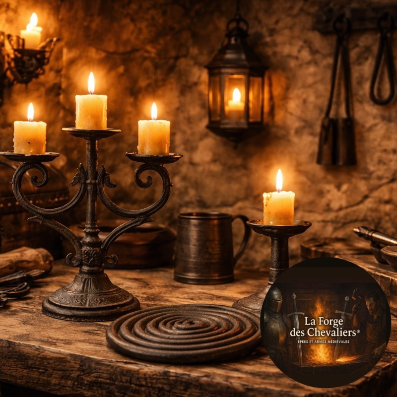 L’éclairage au Moyen Âge