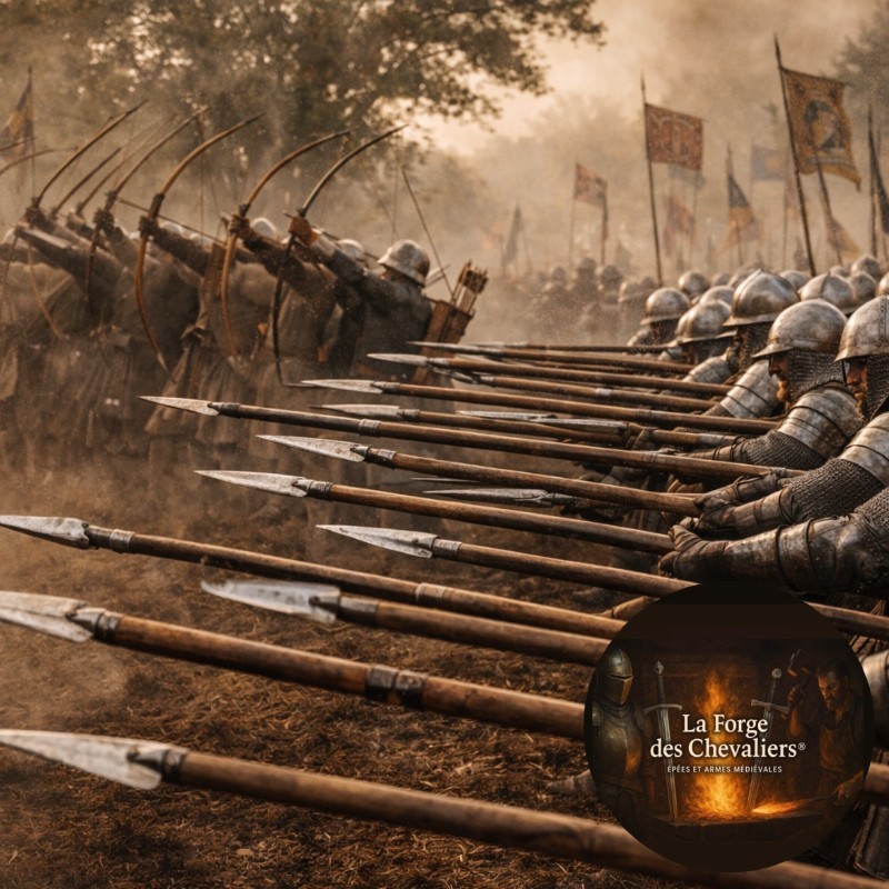 Tactiques médiévales : l’alliance des archers et des piquiers