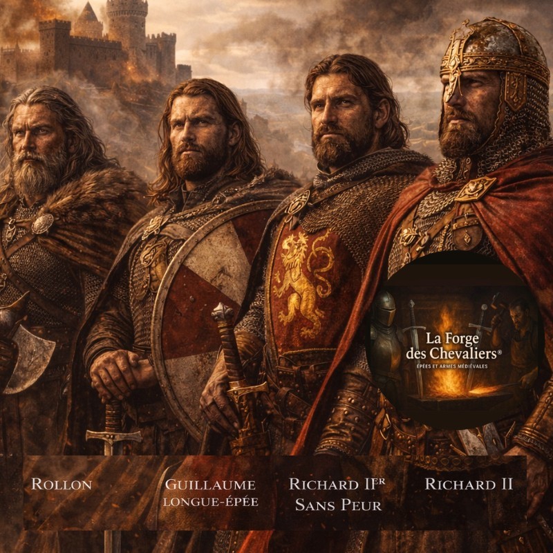 La descendance directe de Rollon