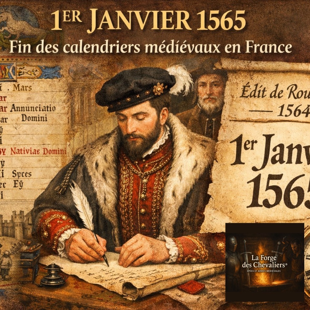 Histoire de France au Moyen-Âge : 1er janvier